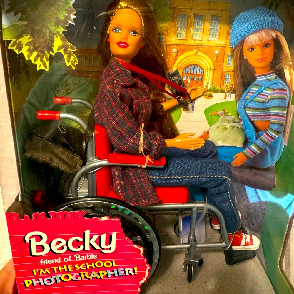 Becky wheelchair Barbie